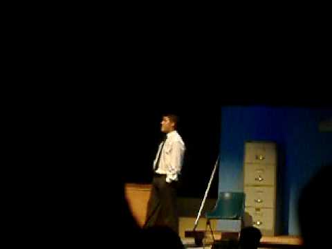 Alan Greaney singing "Hey There" ...