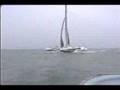 SCAT multihull foiler sailing