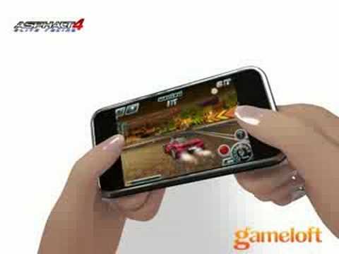 Asphalt 4 Elite Racing - Ipod Click Wheel Game