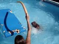 pool time with madi and cid