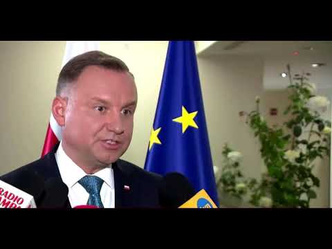 Prezydent Duda mówi, że prezydentem USA jest wciąż Donald Trump?!