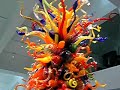 Dale Chihuly piece at Milwaukee Art Museum