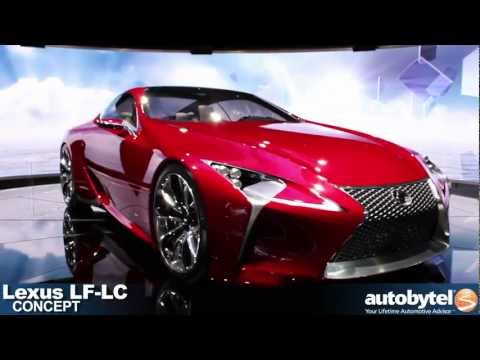 Lexus LF-LC Supercar Concept at the 2012 Detroit Auto Show Video Lexus LF-LC Supercar Concept at the 2012 Detroit Auto Show Video