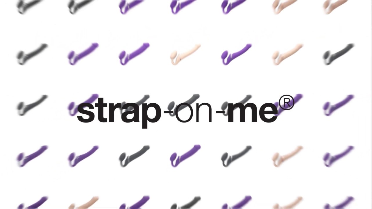 Страпон с вибрацией и вакуумной стимуляцией Strap-on-me Multi Orgasm с ДУ M, синий 6017395 - Strap-on-me - Безремневые/Двойные страпоны - Купить