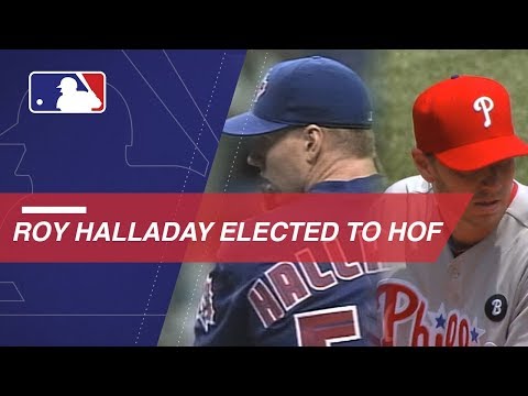 Video: Watch Halladay's career highlights following his election to HOF