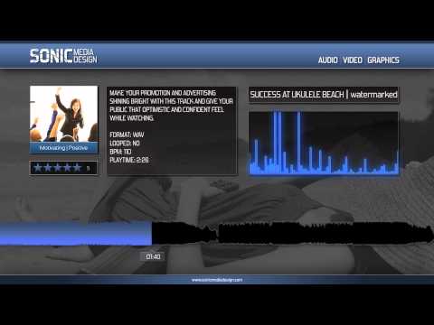SUCCESS @ UKULELE BEACH | Royalty Free Audio | Watermarked