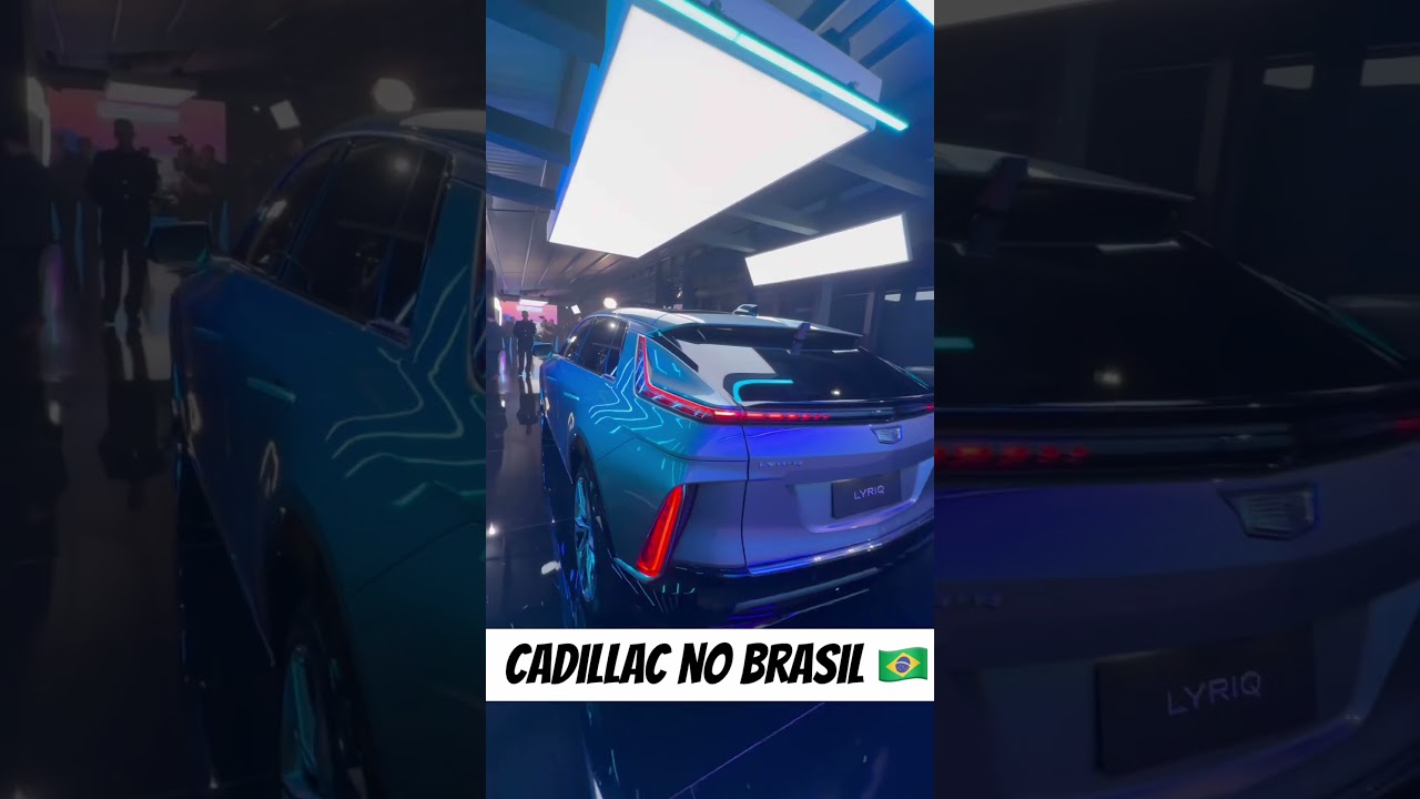 CADILLAC NO BRASIL! Serão 3 modelos à venda: Optiq, Vistiq e Lyric que são SUVs ELÉTRICOS