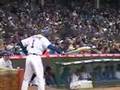 Kosuke Fukodome 1st at Bat Wrigley On deck 1st row view