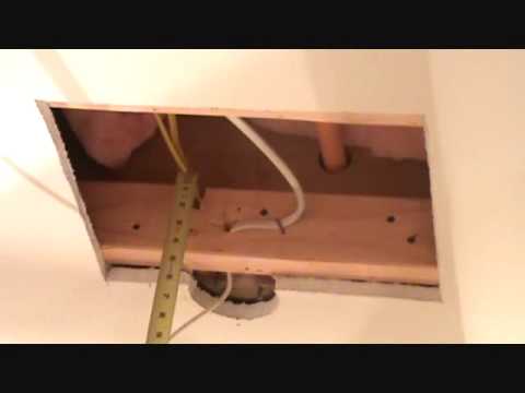 how to attach romex to studs