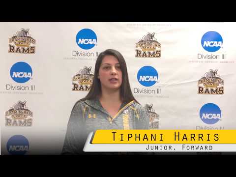 Framingham State Athlete of the Week- January 21st- Tiphani Harris, Women's Basketball thumbnail