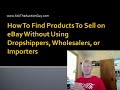 Starting an eBay Business With no Money