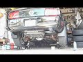 muffler sounds: Original followed by the FRPP, and a short open-exhaust episode