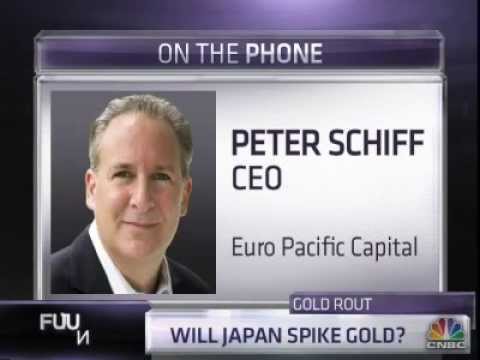 Peter Schiff: Coming Japanese Crisis Will Spike Gold - CNBC 5/16/2013