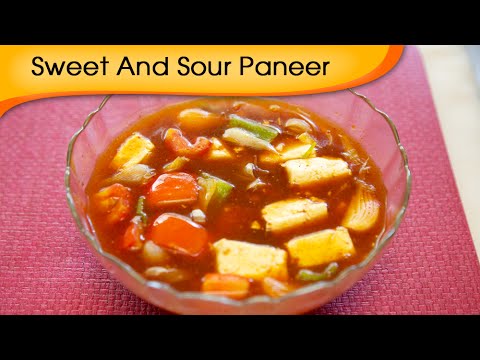 Sweet And Sour Paneer – Indian Cottage Cheese Gravy Recipe By Annuradha Toshniwal