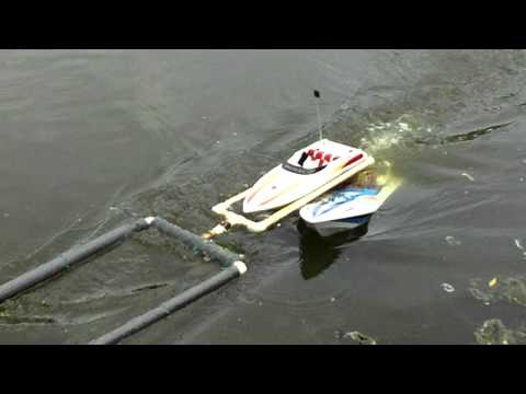 how to recover flipped rc boat