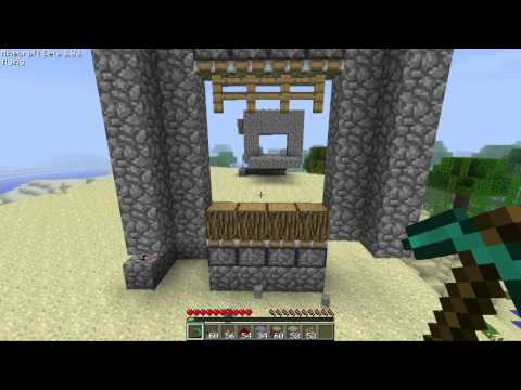 how to make a piston in minecraft
