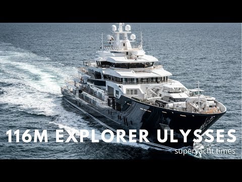 ULYSSES: 116M Explorer SUPERYACHT In Action