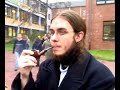 Jajo und ich rauchen Pfeife