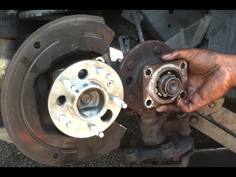 How To Remover And Install Wheel Hub  2000 Buick LeSabre