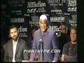 AFFLICTION DAY OF RECKONING PRESS CONFERENCE