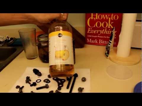 how to remove rust from a gun