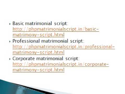 Best PHP matrimonial script | bestphpmatrimonialscript