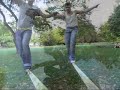Slackline - Gibbons Flying on Slackline Slackline - Gibbons Flying on Slackline