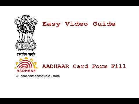 how to apply for aadhar card