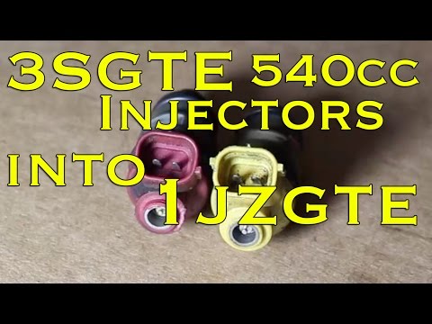 How to Install Fuel Injectors | 3sgte injectors into 1jz | Fuel Injector Upgrade