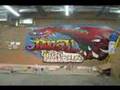 Dragon Graffiti Spray Painting wall mural - by Bennis