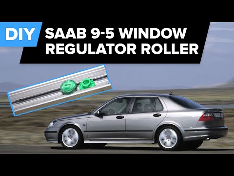 Saab Window Regulator Roller Replacement (9-5, 9-3, 900 & Volvo 850, S70, V70) – FCP Euro