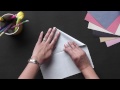 Origami in Hindi - Learn to make a Lotus with 4 petals