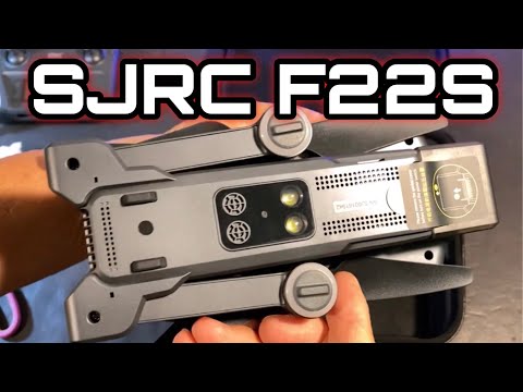 SJRC F22S Unboxing, Closer L👀K, Pre Flight Set Up and my thoughts on the designeo title