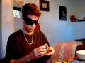 Craig Bouchard 3x3x3 Blindfold Solving Rubik's Cube