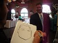 caricature at tradeshow caricature at tradeshow