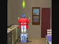 Optimus Prime vs Soundwave(Sims2) Optimus Prime vs Soundwave(Sims2)