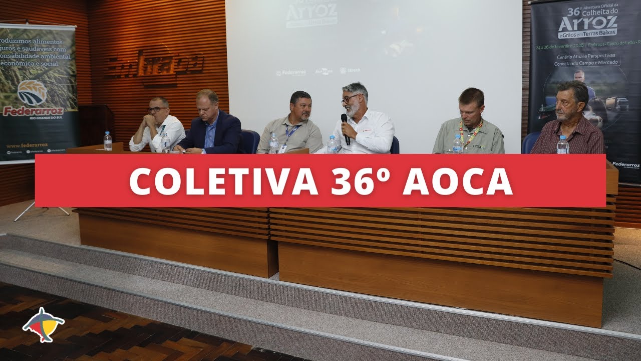 Coletiva apresenta novidades da 36ª Abertura da Colheita do Arroz | Terra Sul