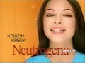 comercial de kristin kreuk para neutrogena.