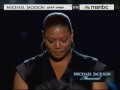 Michael Jackson Memorial Service Queen Latifah Reads Maya Angelou