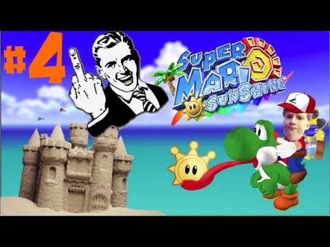 Super Mario Sunshine Playthrough Deel 4 - Arrogant Zandkasteel