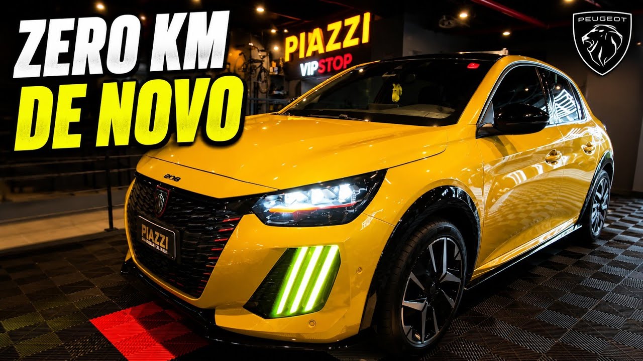 Meu e-208 voltou ZERO KM de novo! 🦁✨️
