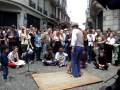 Baile milonga plaza Dorrego.MPG