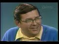 Joe Namath interviews golfer Frank Beard on his 1969 Show Mr Namath seems to forget he is on TV