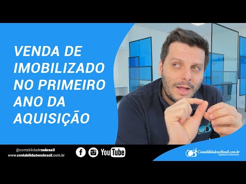 Venda de Imobilizado no primeiro ano da aquisição