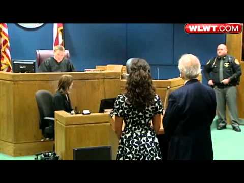 Stacy Sentencing - Judge Robert Peeler talks to Stacy Schuler before sentencing her.