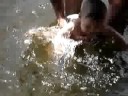 meu bielzinho nadando
