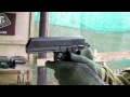 LaZouche Custom airsoft SV Masterpiece prototype test firing.