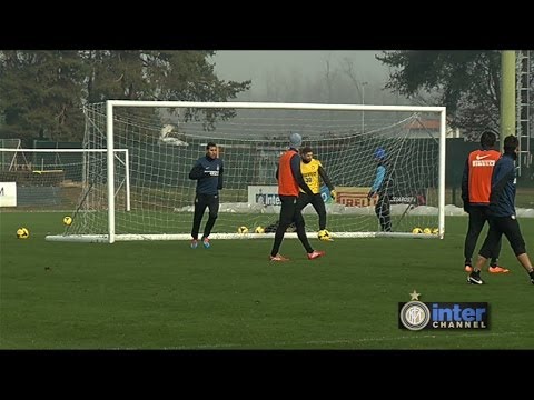 ALLENAMENTO INTER REAL AUDIO 15 01 2014