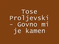 Tose Proeski - Govno mi je kamen.flv