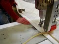 Stitching Leech Reef Webs For a Baltic 147 Mainsail! Stitching Leech Reef Webs For a Baltic 147 Mainsail!
